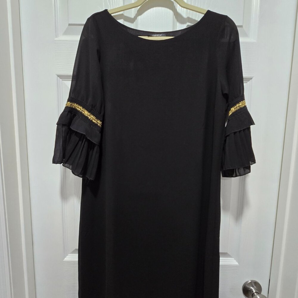 Mim's Little Black Dress Med Feminine Dark Fairy Whimsigoth Boxy Comfy